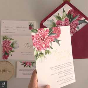 papelería invitaciones de boda