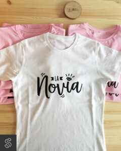 Camisetas despedida de soltera de la Novia color Balnco